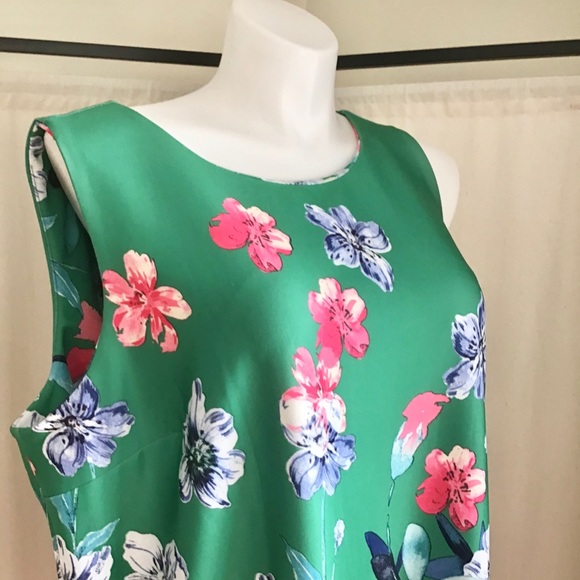 Sz 22 Roz & Ali Floral Print Dress NEW - Picture 3 of 7